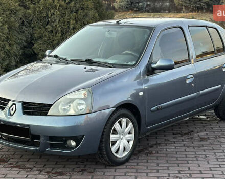 Синий Рено Clio Symbol, объемом двигателя 1.4 л и пробегом 206 тыс. км за 3999 $, фото 5 на Automoto.ua