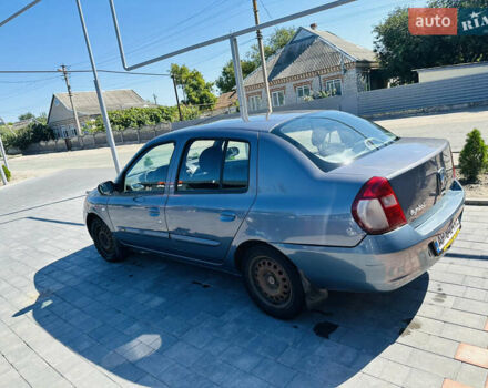 Синий Рено Clio Symbol, объемом двигателя 1.39 л и пробегом 210 тыс. км за 3300 $, фото 7 на Automoto.ua