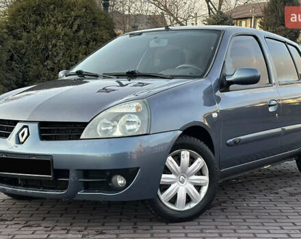 Синий Рено Clio Symbol, объемом двигателя 1.4 л и пробегом 206 тыс. км за 3999 $, фото 2 на Automoto.ua