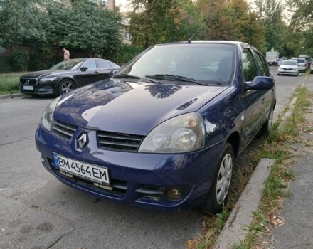 Синий Рено Clio Symbol, объемом двигателя 1.4 л и пробегом 160 тыс. км за 3100 $, фото 5 на Automoto.ua