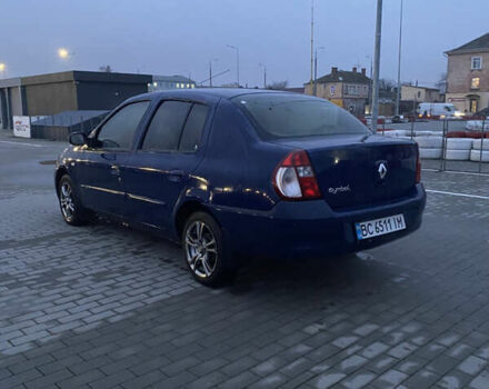 Синий Рено Clio Symbol, объемом двигателя 1.4 л и пробегом 200 тыс. км за 2300 $, фото 1 на Automoto.ua