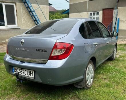 Синий Рено Clio Symbol, объемом двигателя 1.4 л и пробегом 130 тыс. км за 4800 $, фото 1 на Automoto.ua