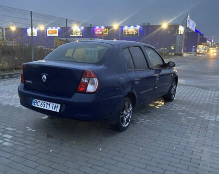 Синий Рено Clio Symbol, объемом двигателя 1.4 л и пробегом 200 тыс. км за 2300 $, фото 3 на Automoto.ua