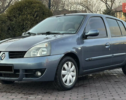 Синий Рено Clio Symbol, объемом двигателя 1.4 л и пробегом 206 тыс. км за 3999 $, фото 4 на Automoto.ua