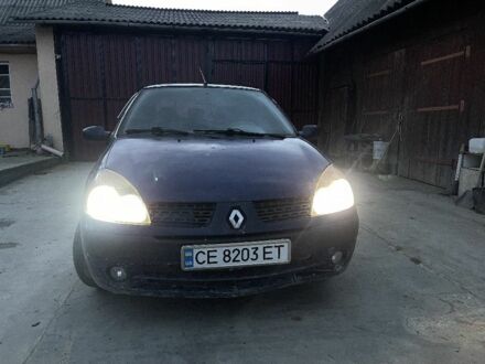Рено Clio Symbol 2001 в Черновцах на Automoto.ua Синий Рено Clio Symbol, объемом двигателя 1.4 л и пробегом 450 тыс. км за 800 $, фото 1 на Automoto.ua