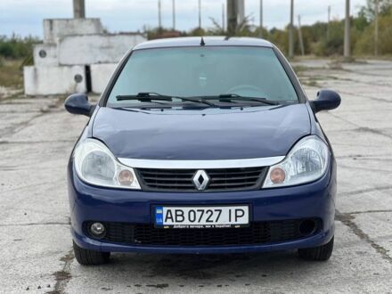 Синий Рено Clio Symbol, объемом двигателя 1.4 л и пробегом 182 тыс. км за 3700 $, фото 1 на Automoto.ua