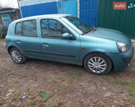 Зеленый Рено Clio Symbol, объемом двигателя 1.5 л и пробегом 200 тыс. км за 2500 $, фото 5 на Automoto.ua