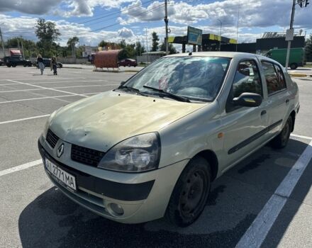 Зеленый Рено Clio Symbol, объемом двигателя 1.4 л и пробегом 260 тыс. км за 1800 $, фото 1 на Automoto.ua