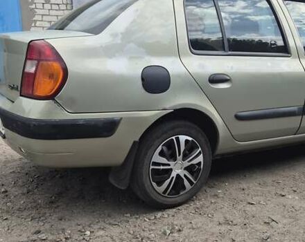 Зеленый Рено Clio Symbol, объемом двигателя 1.39 л и пробегом 274 тыс. км за 2800 $, фото 1 на Automoto.ua