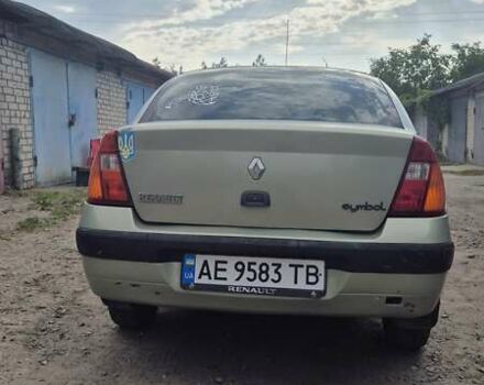 Зеленый Рено Clio Symbol, объемом двигателя 1.39 л и пробегом 274 тыс. км за 2800 $, фото 3 на Automoto.ua