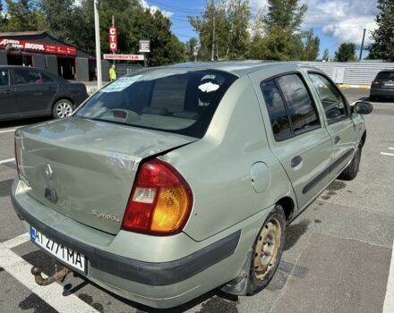 Зеленый Рено Clio Symbol, объемом двигателя 1.4 л и пробегом 260 тыс. км за 2200 $, фото 4 на Automoto.ua