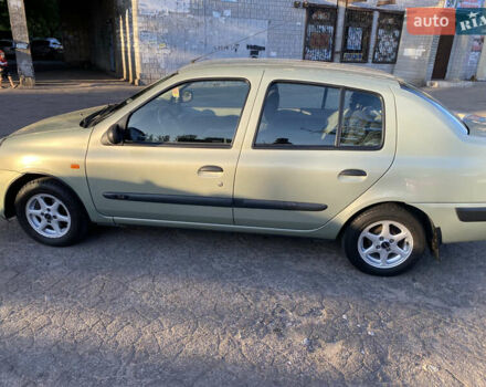 Зеленый Рено Clio Symbol, объемом двигателя 1.4 л и пробегом 119 тыс. км за 3850 $, фото 2 на Automoto.ua