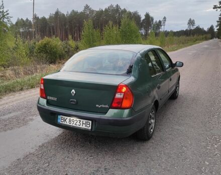 Зеленый Рено Clio Symbol, объемом двигателя 1.4 л и пробегом 305 тыс. км за 2700 $, фото 13 на Automoto.ua