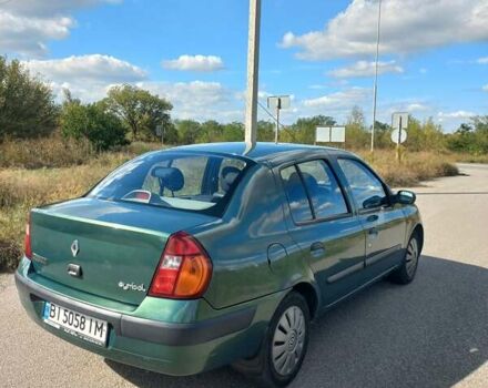 Зеленый Рено Clio Symbol, объемом двигателя 1.4 л и пробегом 240 тыс. км за 2500 $, фото 7 на Automoto.ua