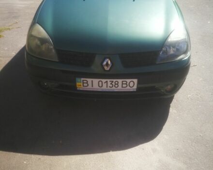 Зеленый Рено Clio Symbol, объемом двигателя 1.4 л и пробегом 326 тыс. км за 2300 $, фото 4 на Automoto.ua