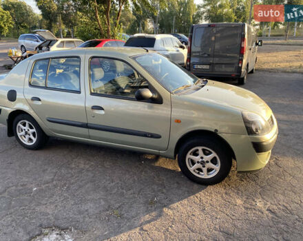 Зеленый Рено Clio Symbol, объемом двигателя 1.4 л и пробегом 119 тыс. км за 3850 $, фото 1 на Automoto.ua