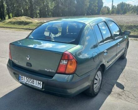 Зеленый Рено Clio Symbol, объемом двигателя 1.4 л и пробегом 240 тыс. км за 2500 $, фото 5 на Automoto.ua