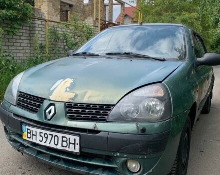 Зеленый Рено Clio Symbol, объемом двигателя 1.4 л и пробегом 460 тыс. км за 1650 $, фото 2 на Automoto.ua