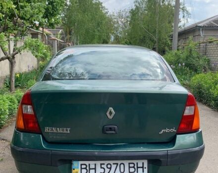 Зеленый Рено Clio Symbol, объемом двигателя 1.4 л и пробегом 460 тыс. км за 1650 $, фото 3 на Automoto.ua