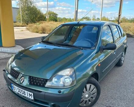 Зеленый Рено Clio Symbol, объемом двигателя 1.4 л и пробегом 240 тыс. км за 2500 $, фото 6 на Automoto.ua