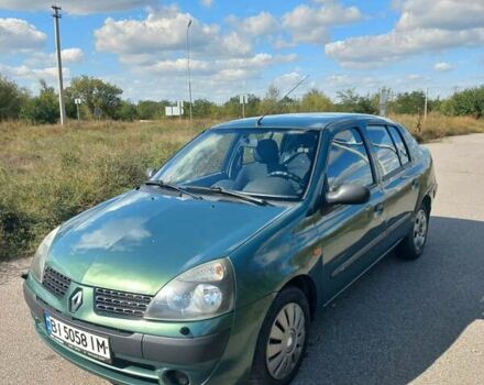 Зеленый Рено Clio Symbol, объемом двигателя 1.4 л и пробегом 240 тыс. км за 2500 $, фото 14 на Automoto.ua