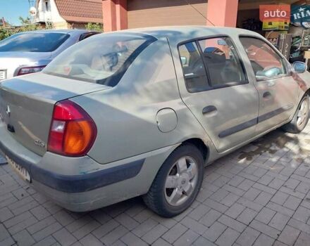 Зеленый Рено Clio Symbol, объемом двигателя 1.4 л и пробегом 177 тыс. км за 3300 $, фото 3 на Automoto.ua