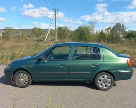 Зеленый Рено Clio Symbol, объемом двигателя 1.4 л и пробегом 240 тыс. км за 2500 $, фото 3 на Automoto.ua