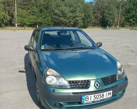 Зеленый Рено Clio Symbol, объемом двигателя 1.4 л и пробегом 240 тыс. км за 2500 $, фото 4 на Automoto.ua