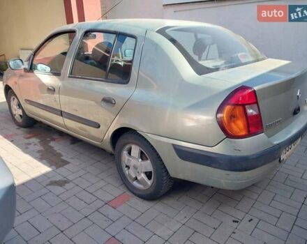 Зеленый Рено Clio Symbol, объемом двигателя 1.4 л и пробегом 177 тыс. км за 3300 $, фото 5 на Automoto.ua