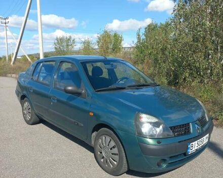 Зеленый Рено Clio Symbol, объемом двигателя 1.4 л и пробегом 240 тыс. км за 2500 $, фото 18 на Automoto.ua