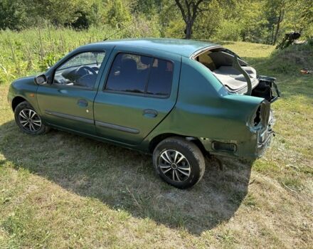 Зеленый Рено Clio Symbol, объемом двигателя 1.4 л и пробегом 205 тыс. км за 850 $, фото 4 на Automoto.ua