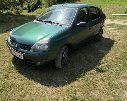 Зеленый Рено Clio Symbol, объемом двигателя 1.4 л и пробегом 205 тыс. км за 850 $, фото 1 на Automoto.ua
