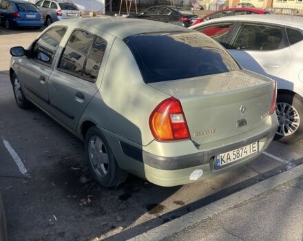 Зеленый Рено Clio Symbol, объемом двигателя 1.4 л и пробегом 200 тыс. км за 3000 $, фото 3 на Automoto.ua