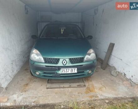 Зеленый Рено Clio Symbol, объемом двигателя 1.4 л и пробегом 159 тыс. км за 2999 $, фото 6 на Automoto.ua