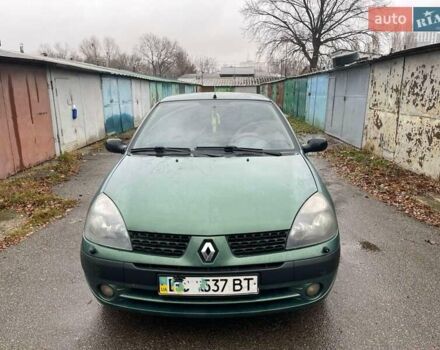 Зеленый Рено Clio Symbol, объемом двигателя 1.4 л и пробегом 159 тыс. км за 2999 $, фото 4 на Automoto.ua