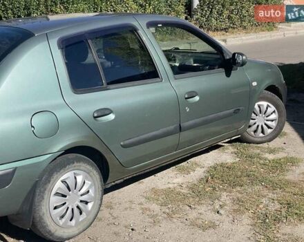 Зеленый Рено Clio Symbol, объемом двигателя 1.4 л и пробегом 195 тыс. км за 3499 $, фото 3 на Automoto.ua