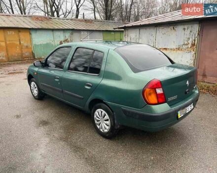 Зеленый Рено Clio Symbol, объемом двигателя 1.4 л и пробегом 159 тыс. км за 2999 $, фото 1 на Automoto.ua