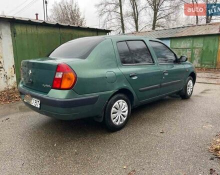Зеленый Рено Clio Symbol, объемом двигателя 1.4 л и пробегом 159 тыс. км за 2999 $, фото 2 на Automoto.ua