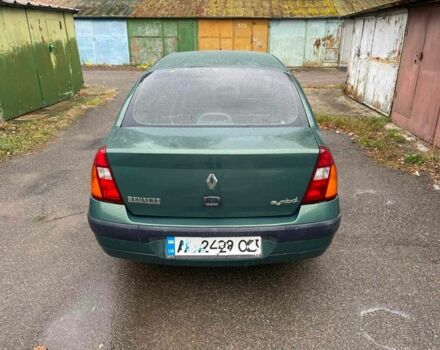 Зеленый Рено Clio Symbol, объемом двигателя 1.4 л и пробегом 169 тыс. км за 2899 $, фото 6 на Automoto.ua