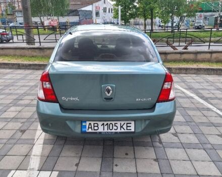 Зеленый Рено Clio Symbol, объемом двигателя 1.4 л и пробегом 165 тыс. км за 4400 $, фото 14 на Automoto.ua