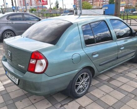 Зеленый Рено Clio Symbol, объемом двигателя 1.4 л и пробегом 165 тыс. км за 4400 $, фото 3 на Automoto.ua