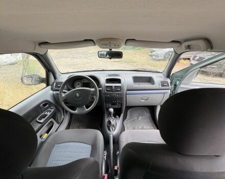 Зеленый Рено Clio Symbol, объемом двигателя 1.4 л и пробегом 87 тыс. км за 2750 $, фото 14 на Automoto.ua
