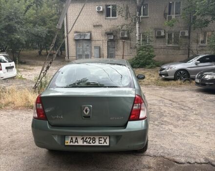 Зеленый Рено Clio Symbol, объемом двигателя 1.4 л и пробегом 87 тыс. км за 2750 $, фото 3 на Automoto.ua