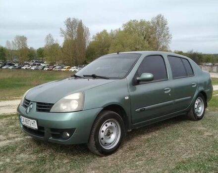 Зеленый Рено Clio Symbol, объемом двигателя 1.4 л и пробегом 267 тыс. км за 2200 $, фото 7 на Automoto.ua