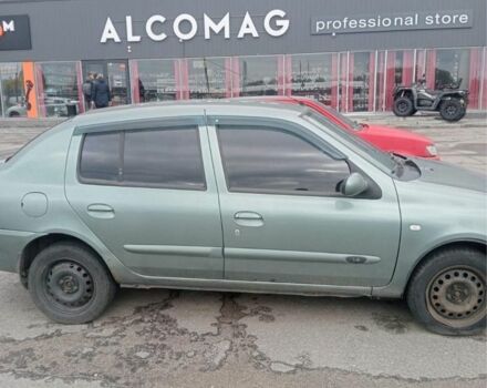 Зеленый Рено Clio Symbol, объемом двигателя 1.4 л и пробегом 290 тыс. км за 2300 $, фото 2 на Automoto.ua
