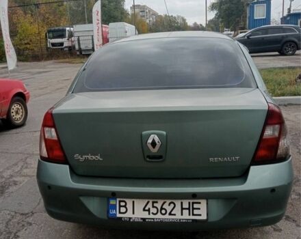 Зеленый Рено Clio Symbol, объемом двигателя 1.4 л и пробегом 290 тыс. км за 2300 $, фото 1 на Automoto.ua