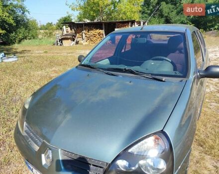 Зелений Рено Clio Symbol, об'ємом двигуна 1.39 л та пробігом 178 тис. км за 3200 $, фото 6 на Automoto.ua