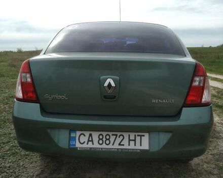 Зеленый Рено Clio Symbol, объемом двигателя 1.4 л и пробегом 267 тыс. км за 2200 $, фото 5 на Automoto.ua