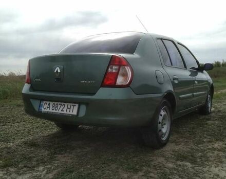 Зеленый Рено Clio Symbol, объемом двигателя 1.4 л и пробегом 267 тыс. км за 2200 $, фото 11 на Automoto.ua