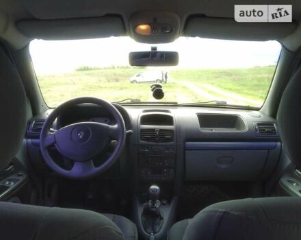 Зеленый Рено Clio Symbol, объемом двигателя 1.4 л и пробегом 267 тыс. км за 2200 $, фото 54 на Automoto.ua